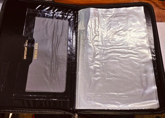 SPS D/C File 10F Chain – Durable Document Carry File with Chain Clip