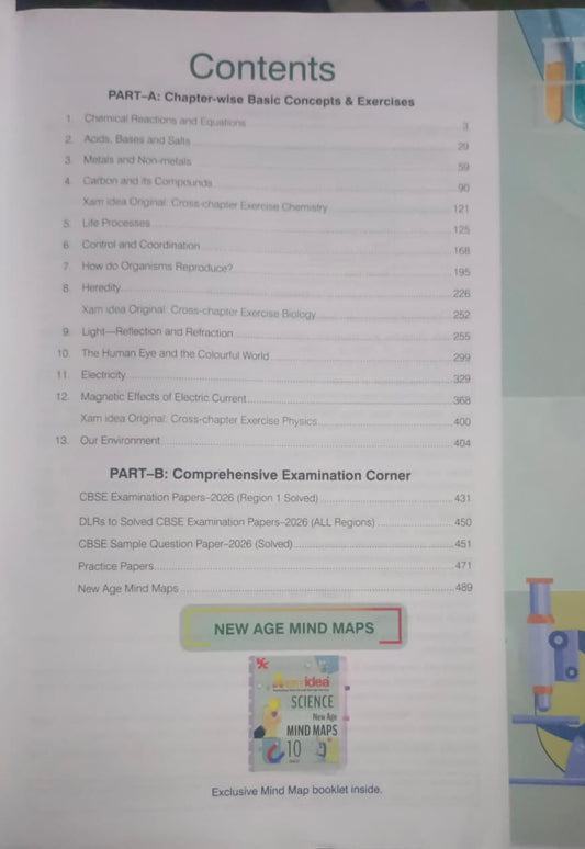 VK Global XamIdea Science Class 10 CBSE Edition 2026-27 (English Medium)