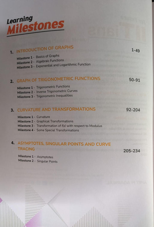 Arihant Play With Graphs JEE Main & Advanced 2026 By Amit M Agarwal (English Medium)