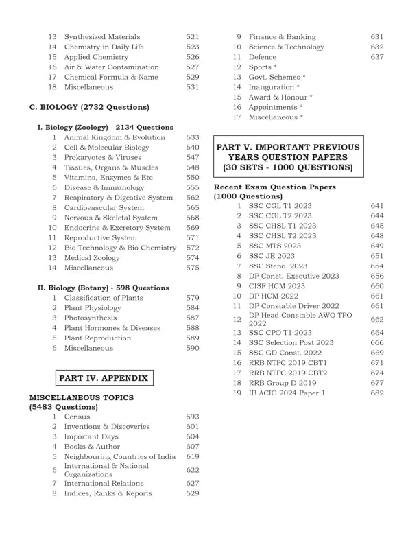 Blackbook of General Awareness | Complete Guide for Competitive Exams  English Medium