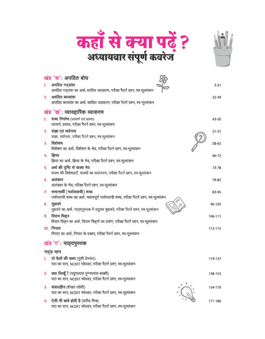 Arihant All in One Hindi (Ganga) CBSE Class 9th (Based on New NCERT Textbook) 2026-27