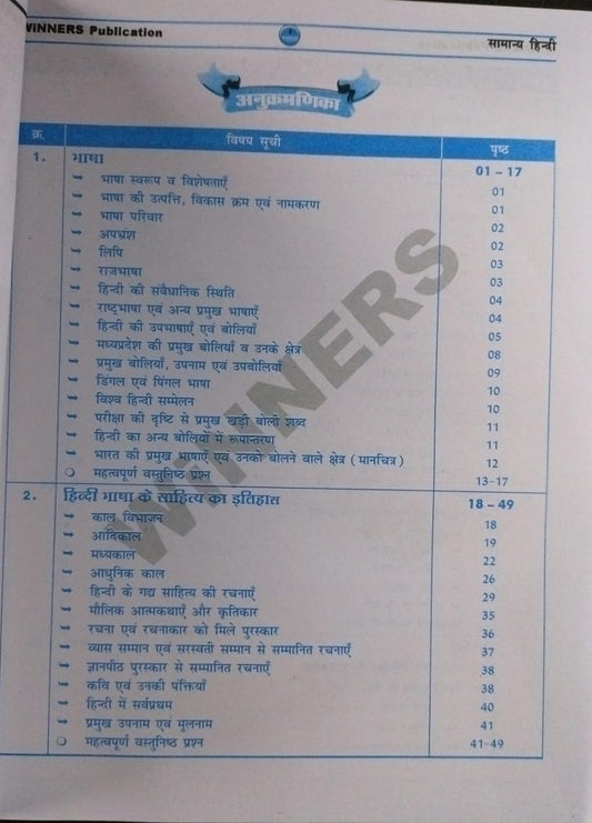Winners MPESB Chatrawas Adhikshak Hindi