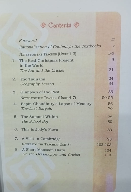 NCERT (English) Honeydew Class 8th 9 (English Medium)