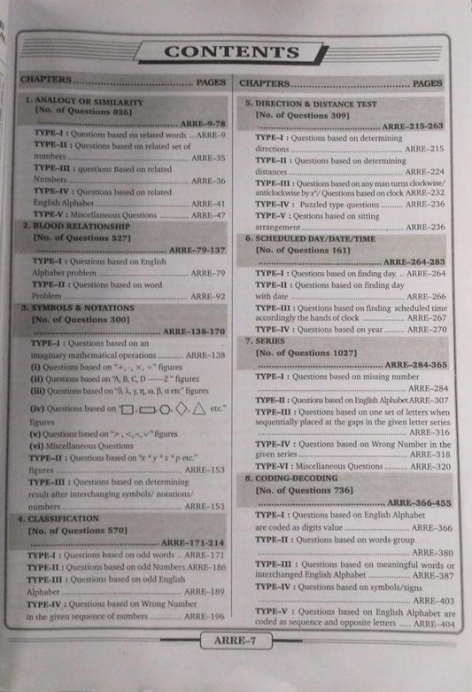 Kiran Railway All Exams Reasoning Solved Papers – 8750+ (English)