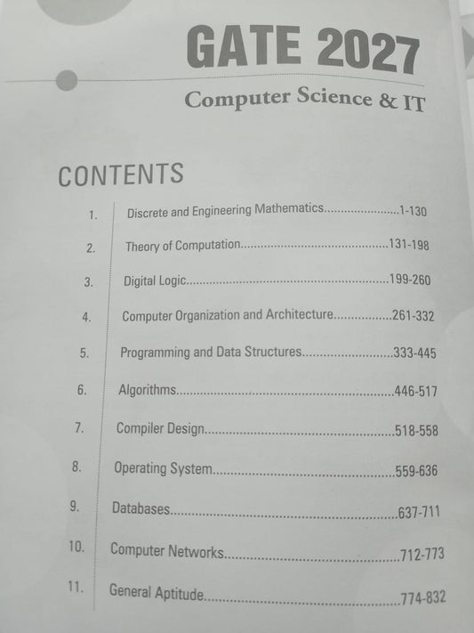 Made Easy Publications GATE 2027: Computer Science & Information Technology 30 Years Previous Solved Papers (English Medium)