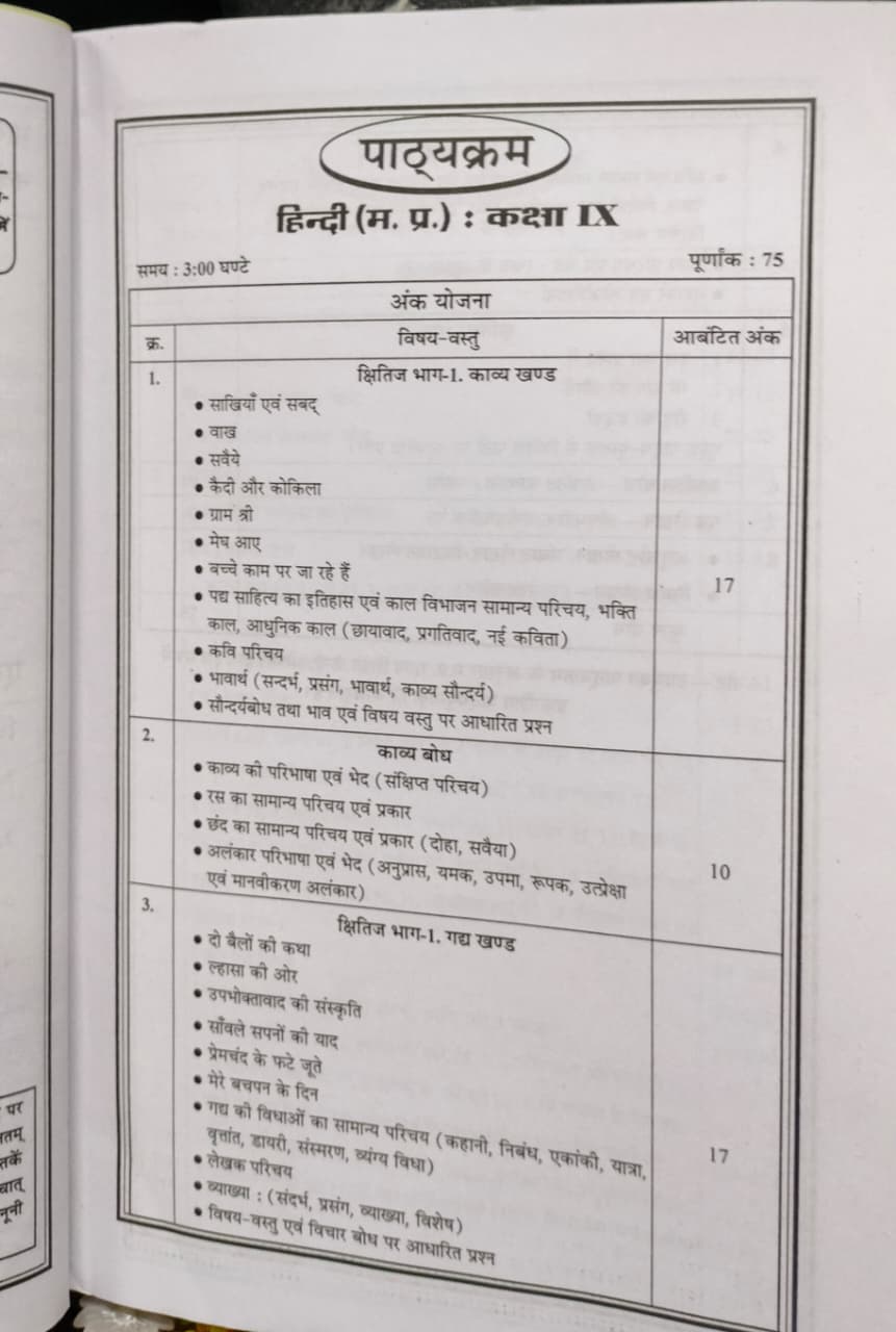 Yugbodh Priksha Bodh Hindi Class 9 | Latest Edition 2026