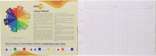 Youva A3 Orange Drawing Notebook – 27.5 × 34.7 cm, 56 Pages | Plain Drawing Paper