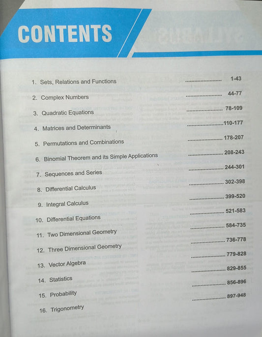 MTG 25 Years JEE Main Mathematics Chapterwise & Topicwise Solutions (2026–2027) Edition (English Medium)