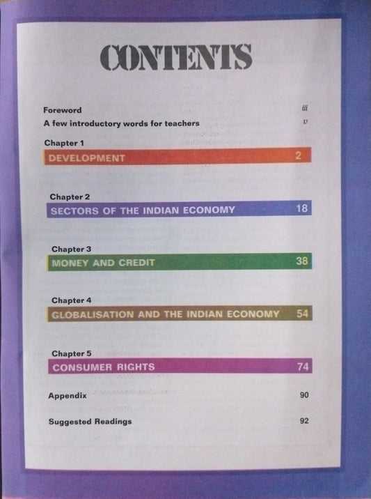 NCERT Understanding Economic Development – Class 10 [E}