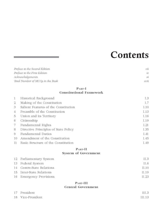 McGraw Hill Objective Indian Polity (2nd Edition) by M. Laxmikanth | English Medium