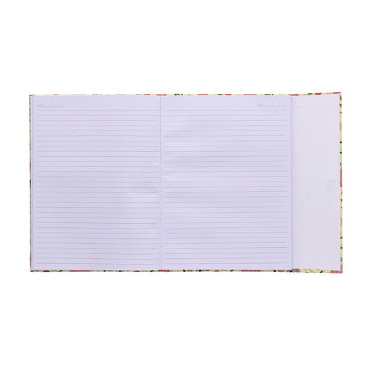 Youva Case Bound Notebook – A6 Size (10.5 × 14.8 cm), 160 Pages | Durable Ruled Notebook