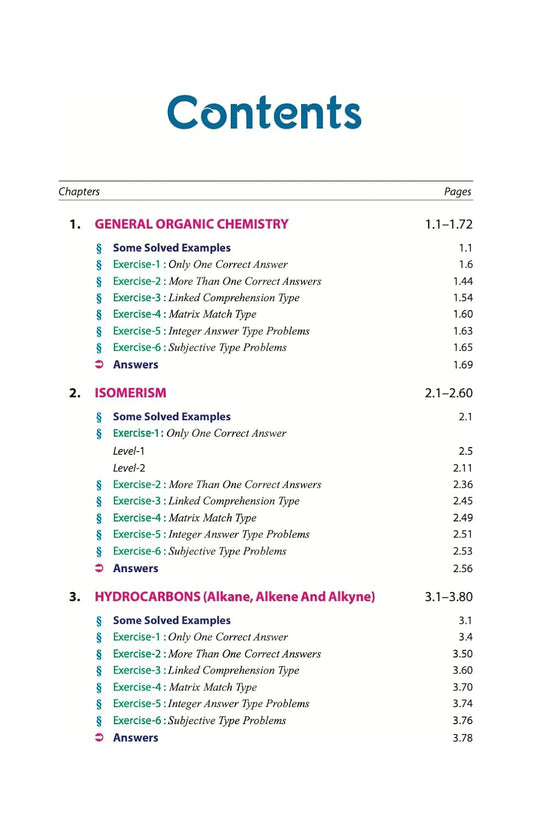 G.R Bathla Advanced Problems in Organic Chemistry for JEE (Main & Advanced) By Himanshu Pandey (English)