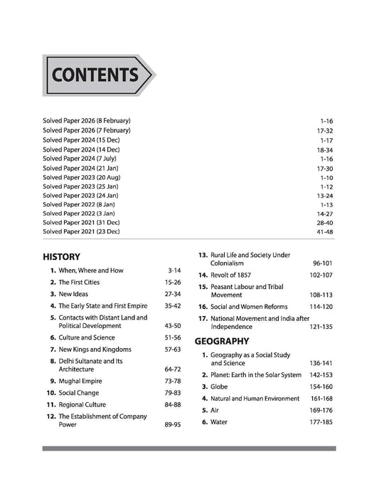 Arihant CTET & TETs Social Science & Pedagogy (Class 6 to 8) Edition 2026 (English Medium)