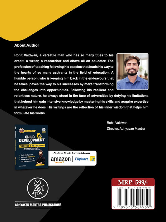 Adhyayan Mantra NIOS DSSSB Summary Book by Rohit Vaidwan (2nd Edition) Latest Exam Pattern (Bilingual)