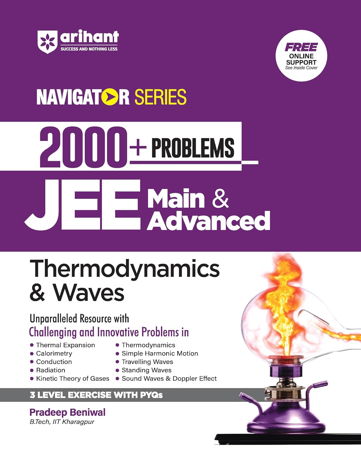 Arihant Navigator Series – Problem Books for JEE Main & Advanced | 2000+ Problems on Thermodynamics & Waves |