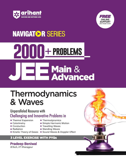 Arihant Navigator Series – Problem Books for JEE Main & Advanced | 2000+ Problems on Thermodynamics & Waves |