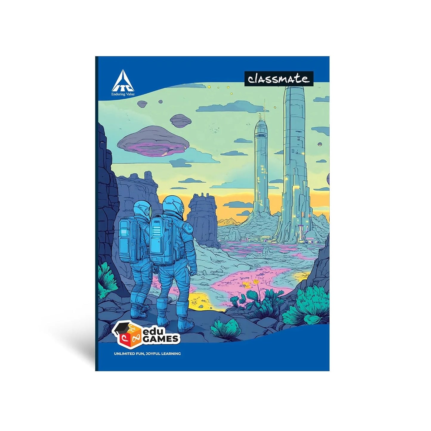 Classmate A4 Unruled Notebook | 240 Pages
