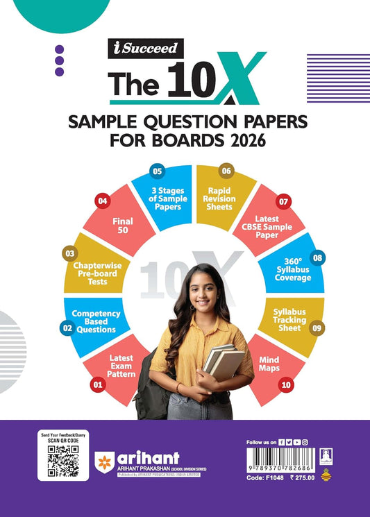 Arihant CBSE 15-Sample Question Papers Class 12 Biology (English)