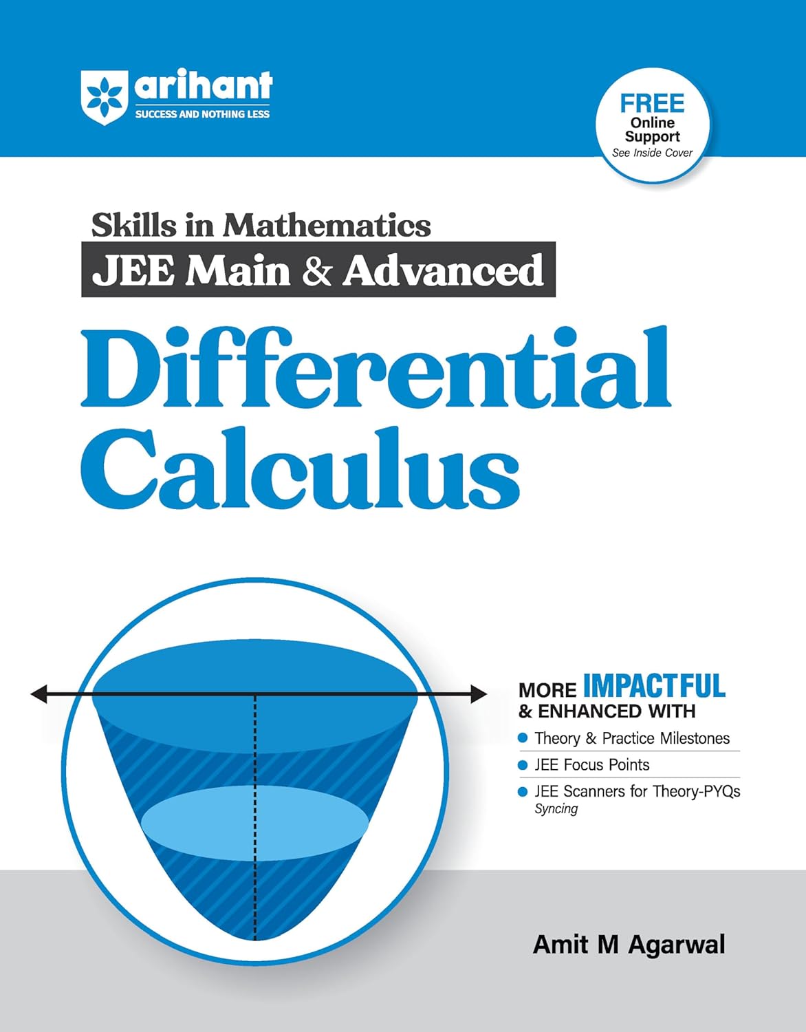 Arihant Skills in Mathematics for JEE Main & Advanced – Differential Calculus | Fully Revised Edition 2025-26 | Theory & Practice Milestones(Arihant)