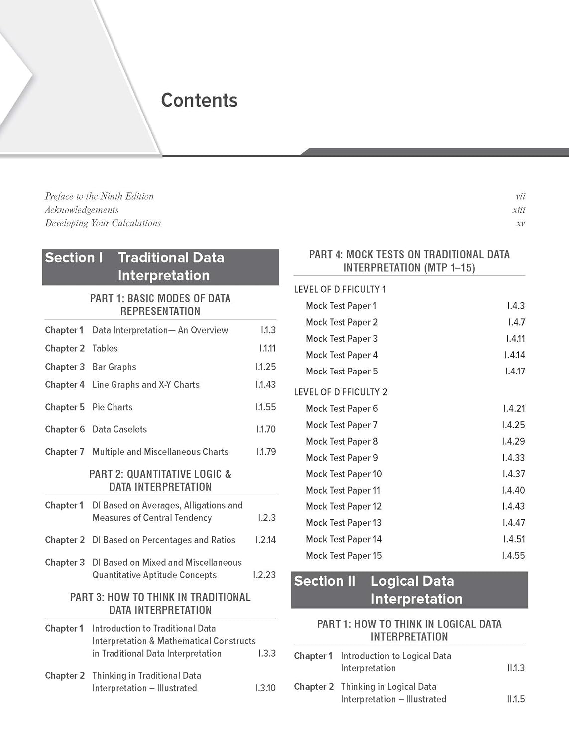 Courseware on Data Interpretation, 9th Edition by Arun Sharma |  | Includes Solved Papers (2020–2024) & 2500+ Practice Questions