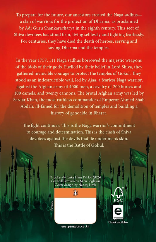 The Naga Warriors 1: Battle of Gokul Vol 1 by Akshat Gupta (english paperback)