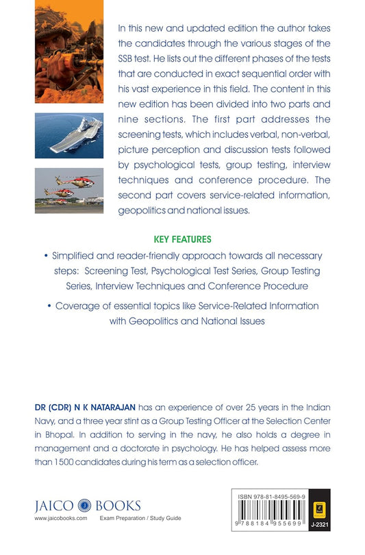 Jaico Books - SSB Interview: The Complete Guide (2nd Edition) English Medium