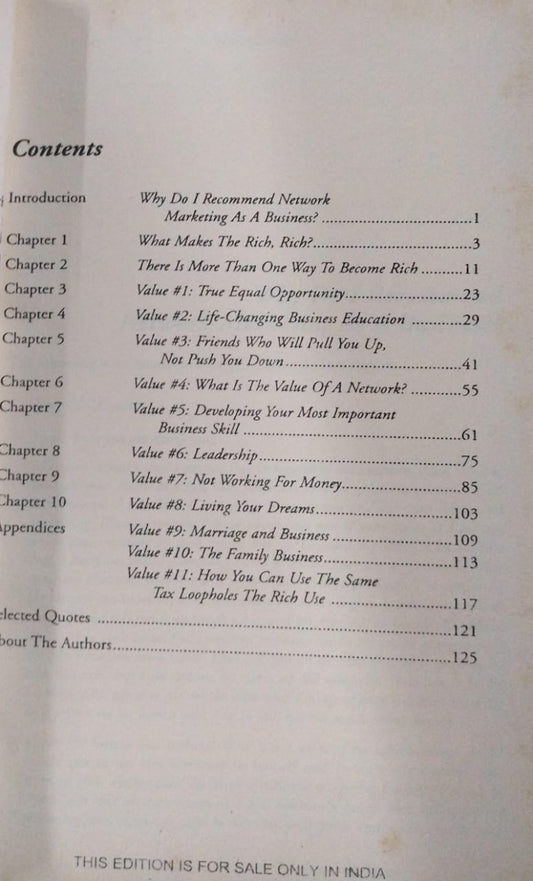 The Business School by Robert T. Kiyosaki β Network Marketing & Financial Education English Novel