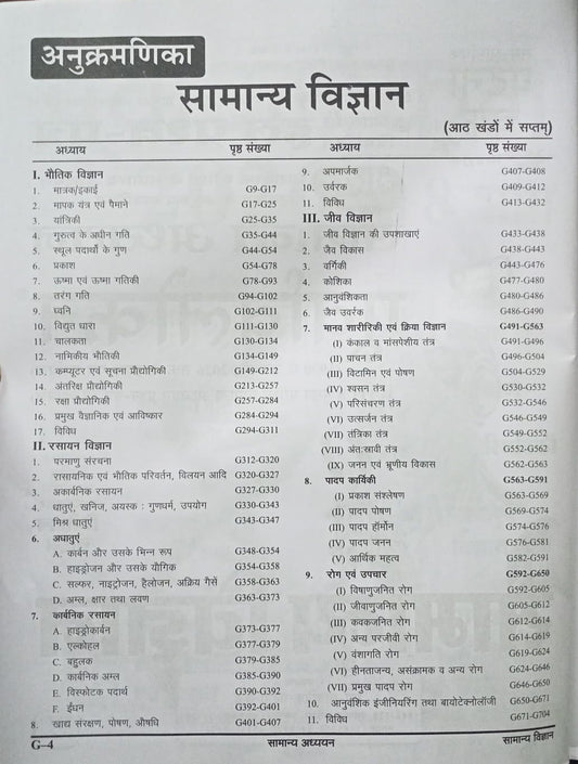 Ghatna Chakra - Purvavlokan: Samanya Vigyan 2026 (Bhag-7) Hindi Medium