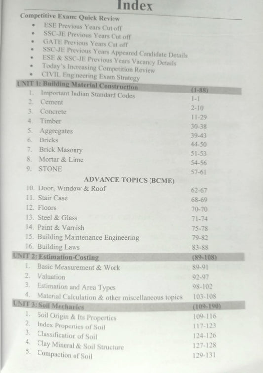 Civil Ki Goli – Civil Booster Civil Engineering HandBook 27 Subjects | Free Formula Chart | Civil Capsule Pocket Dictionary (English Medium)