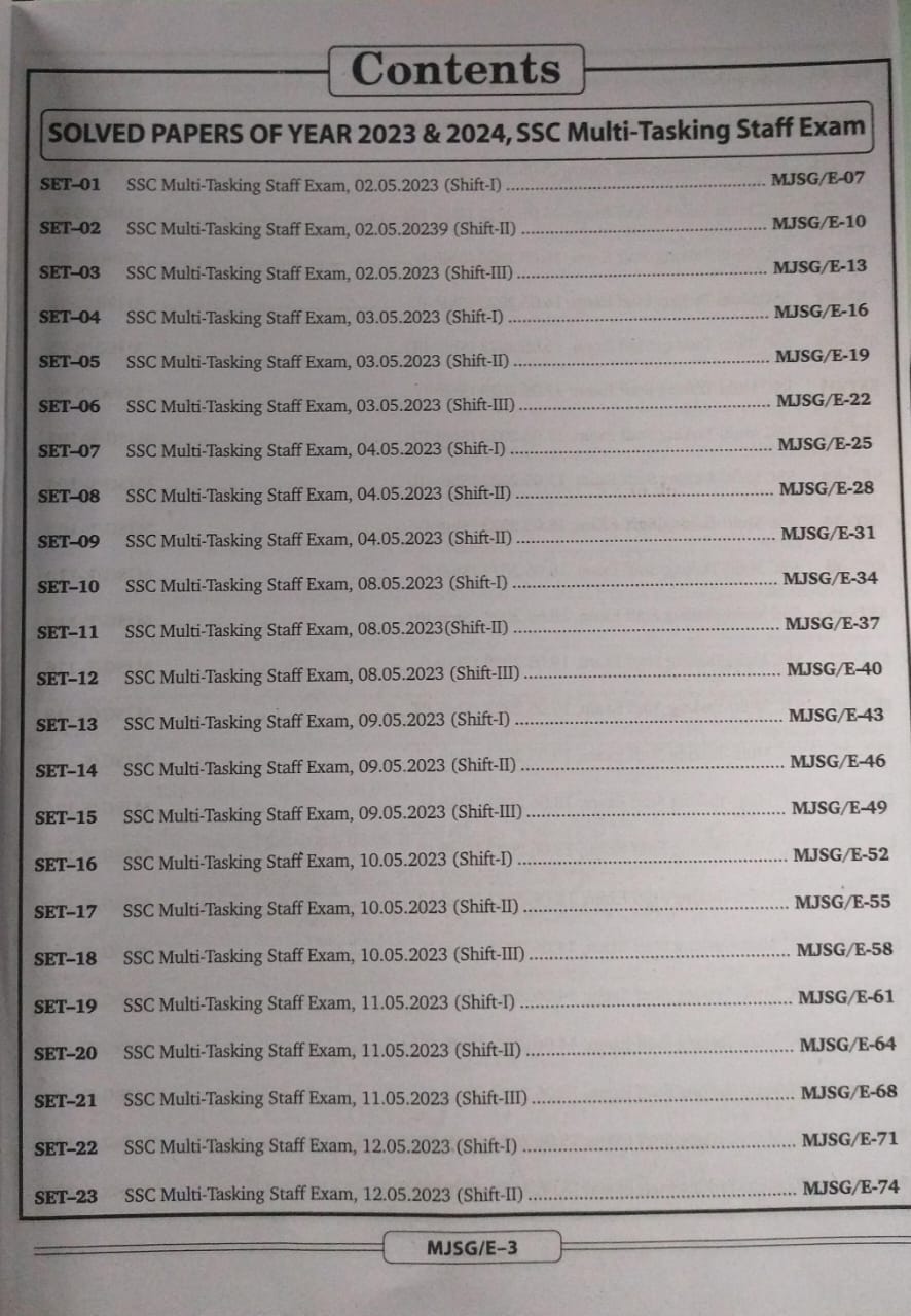 Kiran SSC MTS General Awareness Solved Papers 101 Sets (English Medium)