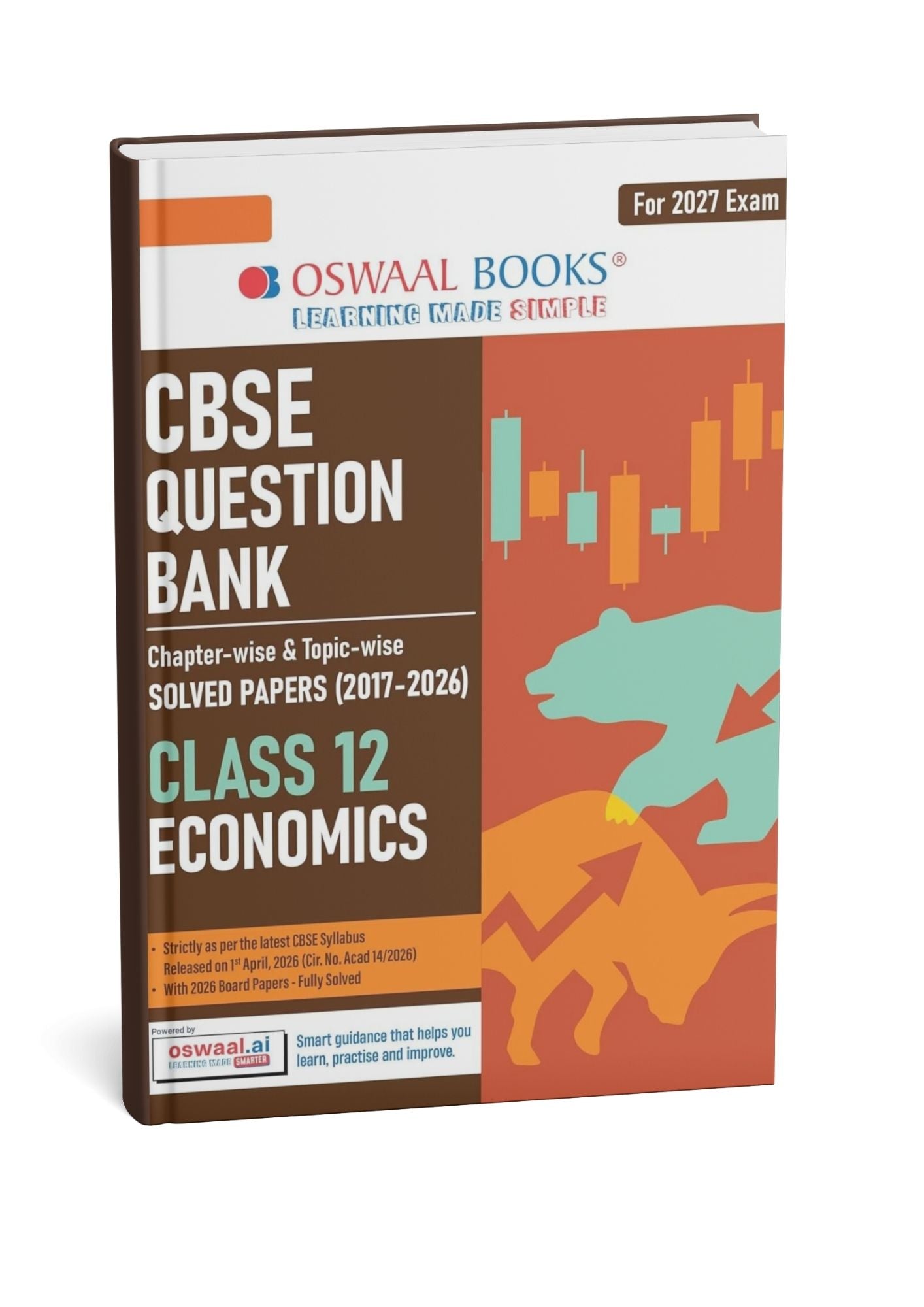 Oswaal CBSE Class 12 Economics Question Bank (2017–2026) | Chapter & T ...