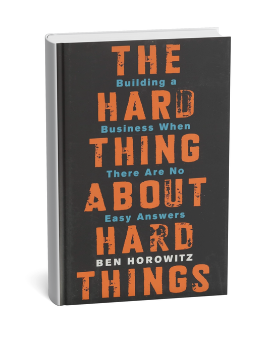 The Hard Thing About Hard Things (english paperback) Ben Horowitz