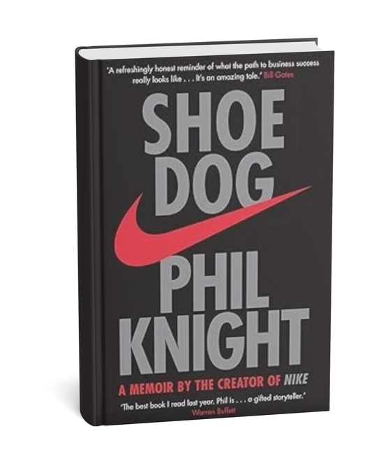 Shoe dog phil knight (paperback, english)