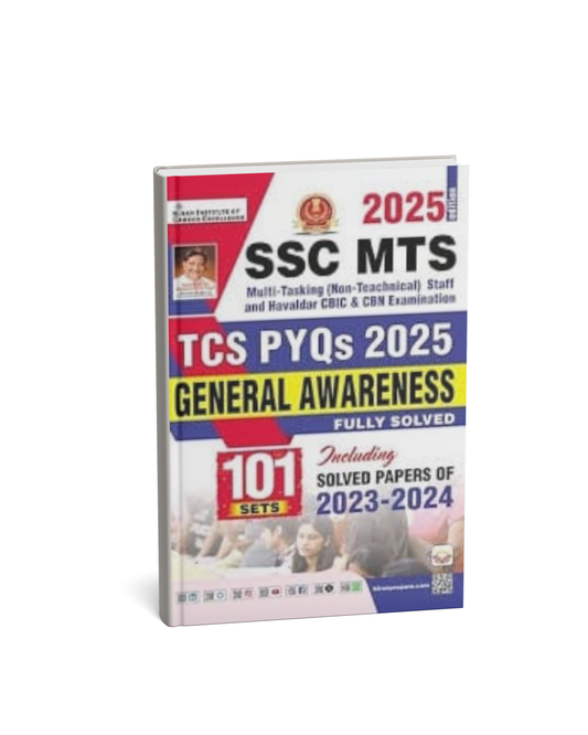 Kiran SSC MTS General Awareness Solved Papers 101 Sets (English Medium)