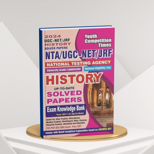 Youth Publication UGC NET/JRF History Solved Papers 2024 | English Medium