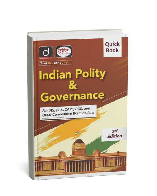 Drishti IAS Indian Polity & Governance |Quick Book 2nd Edition | English Medium