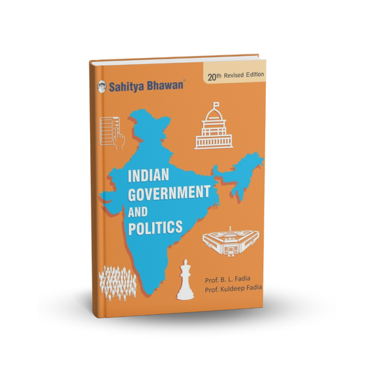 Sahitya Bhawan Indian Government & Politics (English) 20-Edition Prof. B.L. Fadia