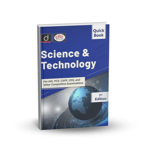 Drishti IAS Science & Technology | Quick Book | 1st Edition (English Medium)