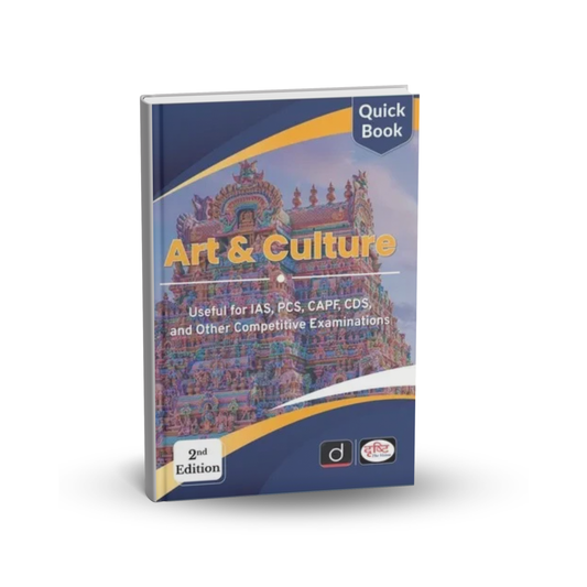 Drishti IAS Quick Book Art & Culture  Quick Book | 2nd Edition |English Medium