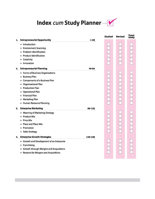 Arihant CBSE All in One Entrepreneurship Class 12 Exam 2025-26 (E)