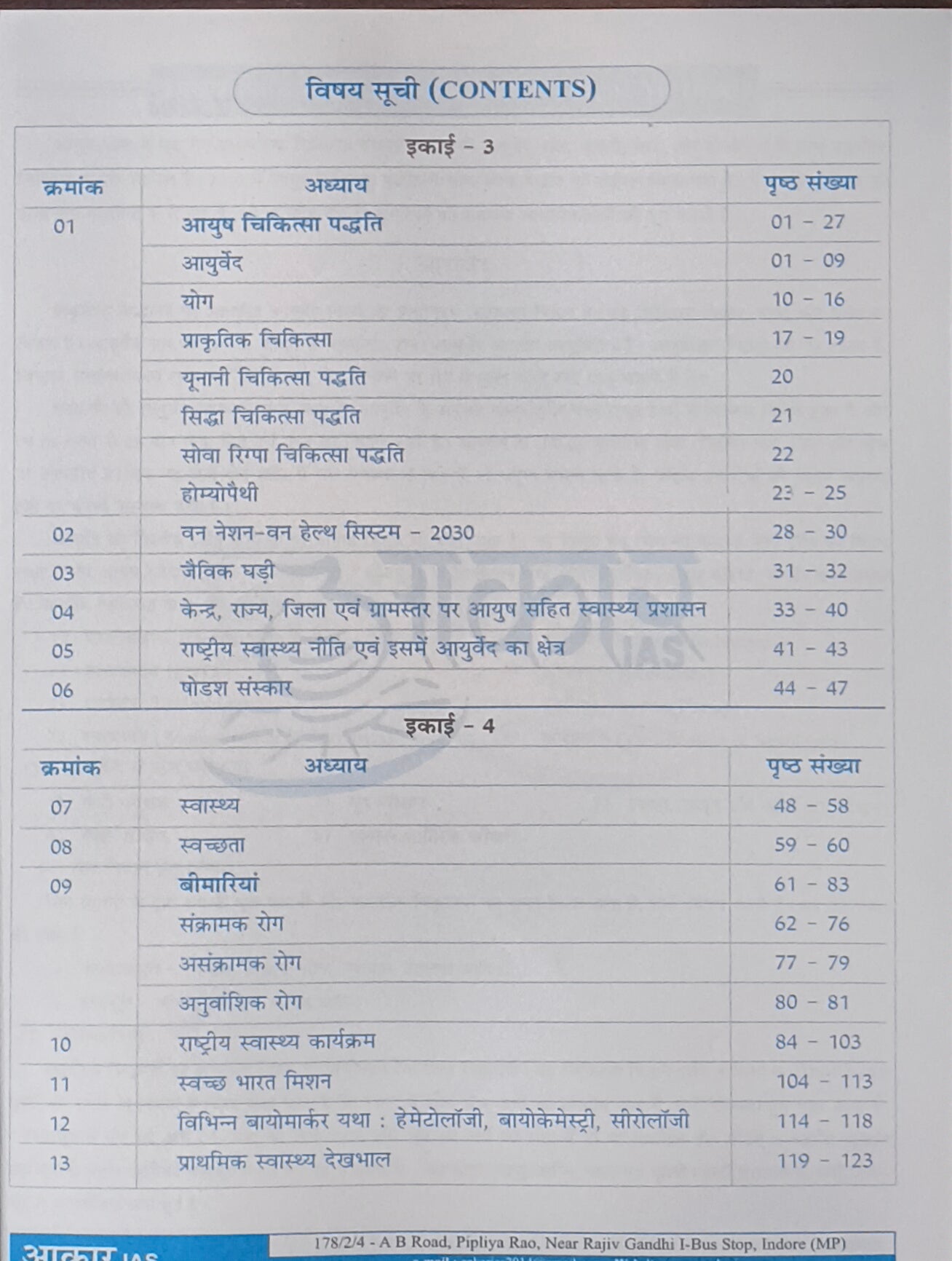 MPPSC Mains: Vigyan Takniki evam Jan Swasthya (Unit 3 & 4) By Akar IAS(H)