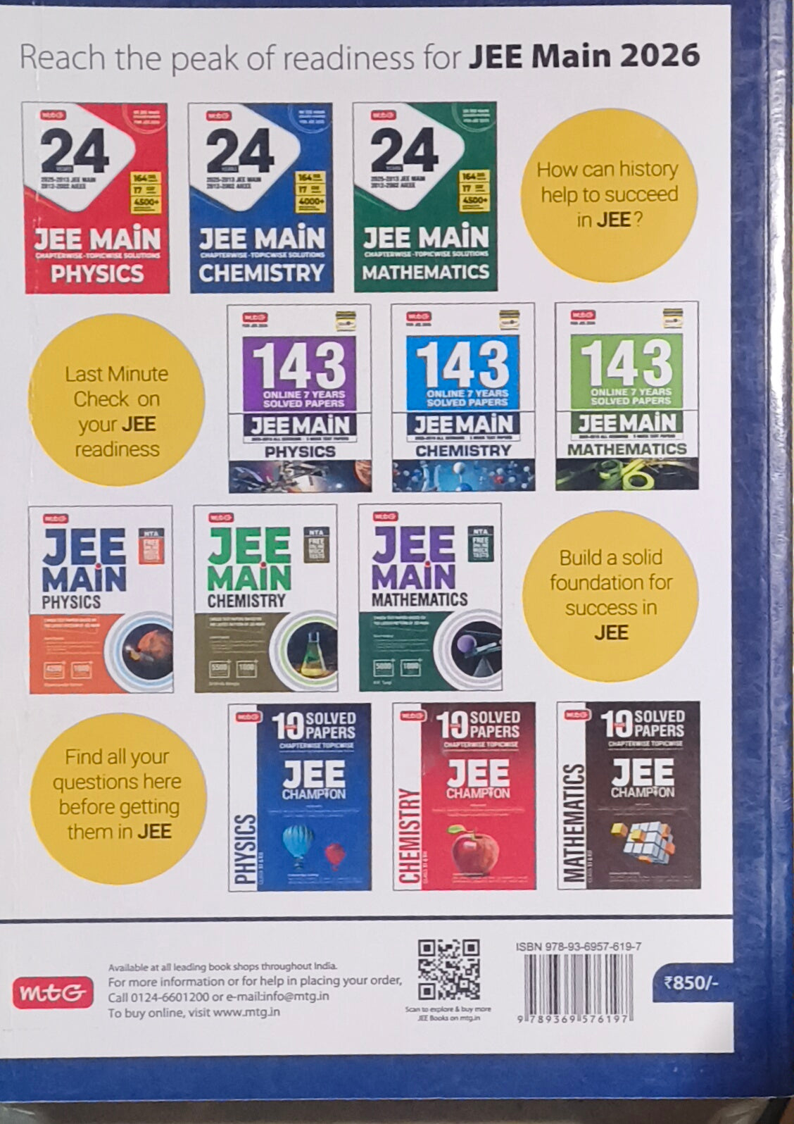 MTG JEE Mains 24 Years Chapterwise & Topicwise Solved Papers – Chemistry