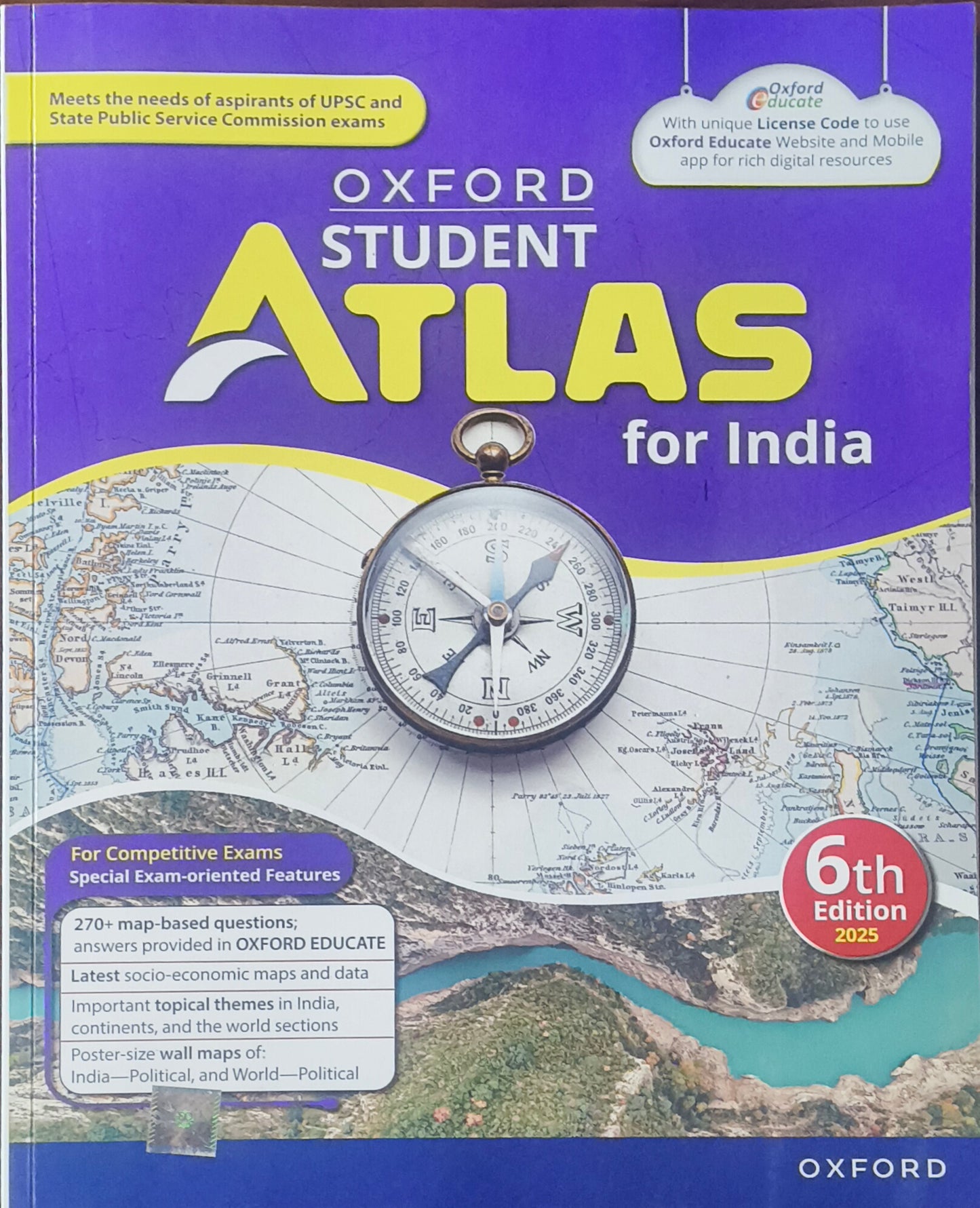 Oxford Student Atlas (English Medium)