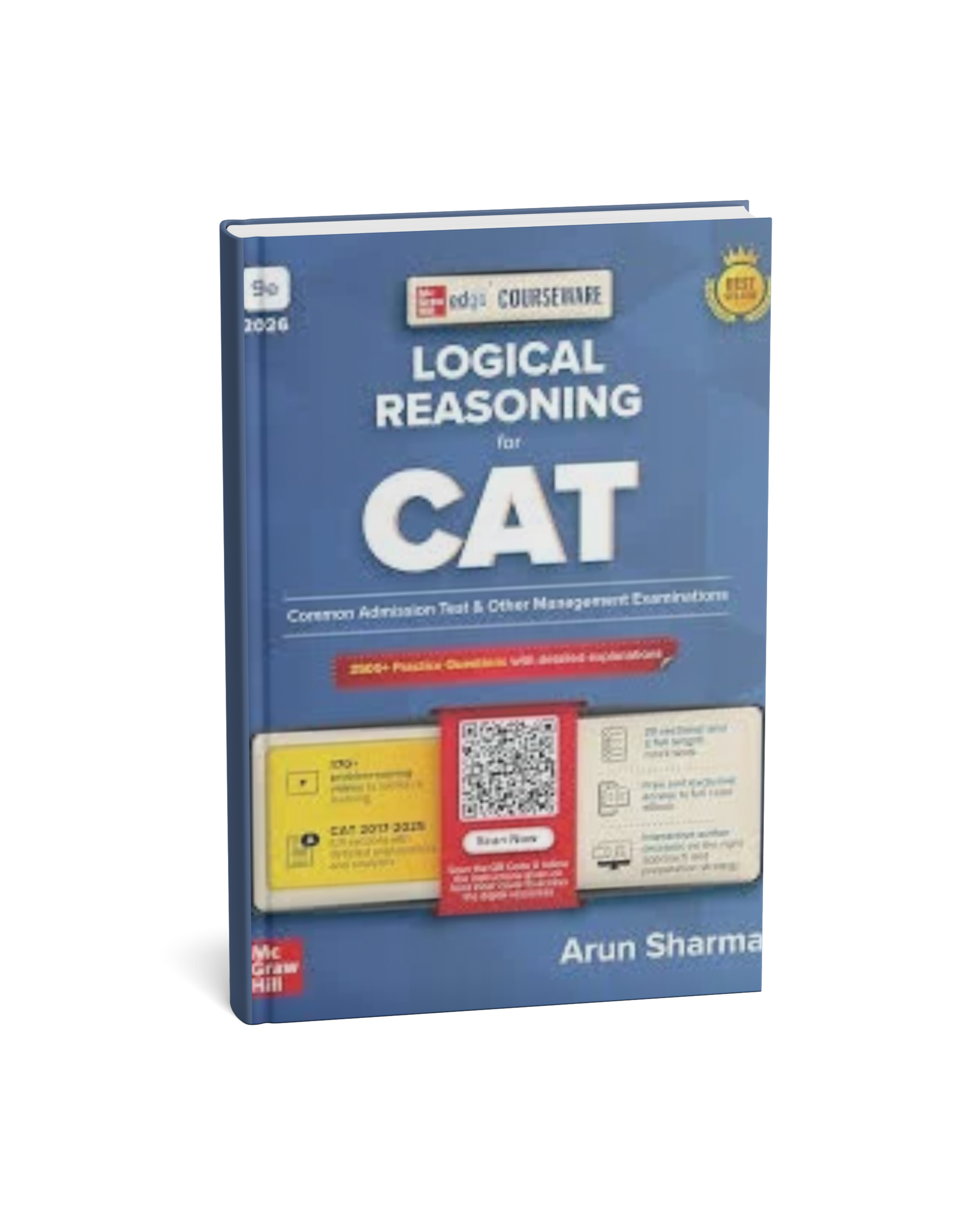 TMH Logical Reasoning for CAT 2026 by Arun Sharma | 9th Edition | Late ...