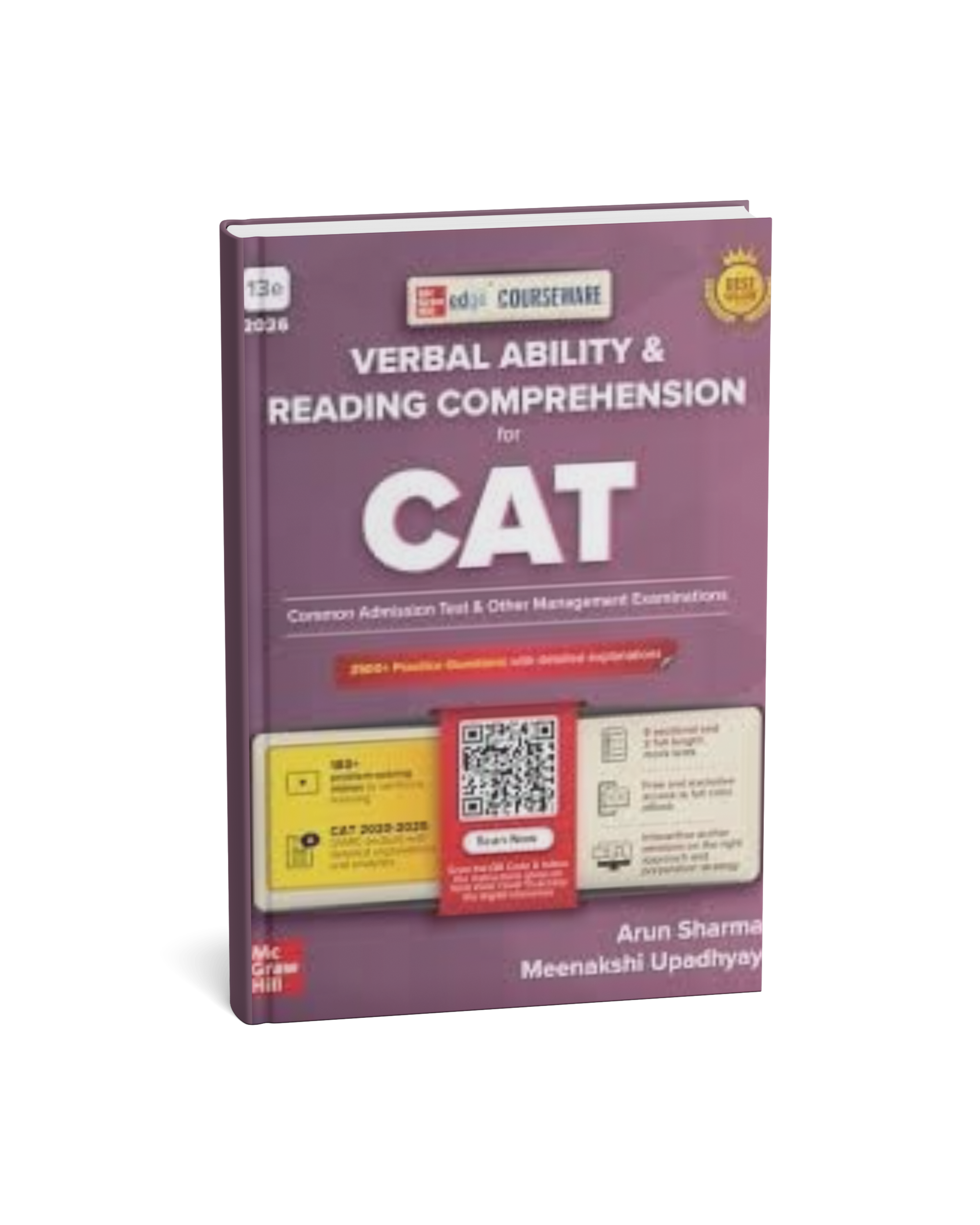 TMH Verbal Ability & Reading Comprehension Courseware, 13th Edition by ...