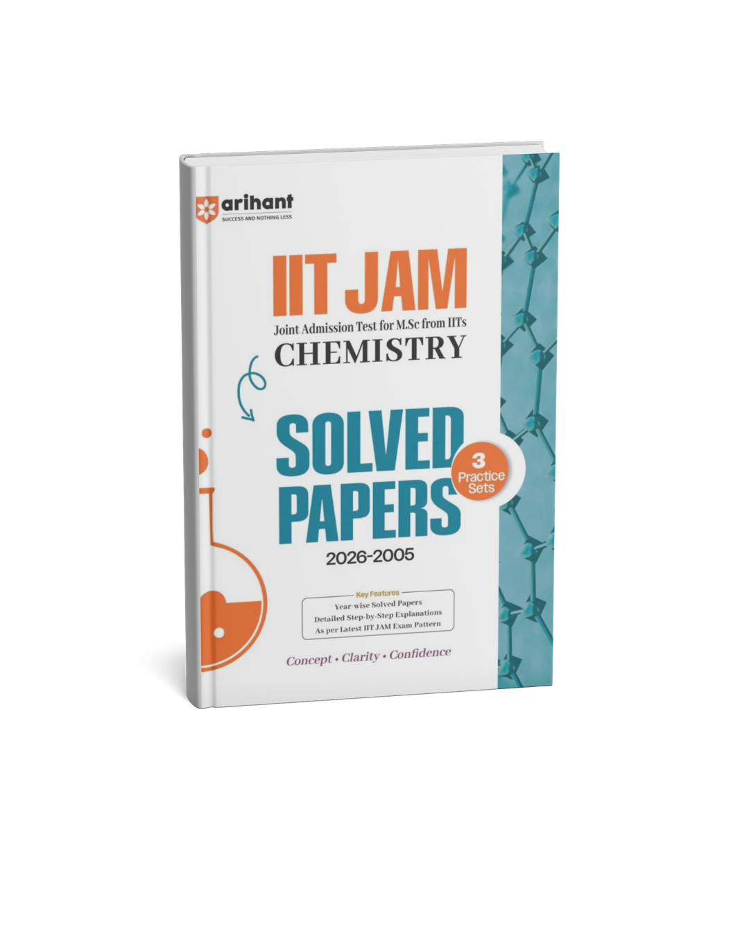 Arihant IIT JAM Chemistry Solved Papers (2005–2026) Edition 2027 (Engl ...