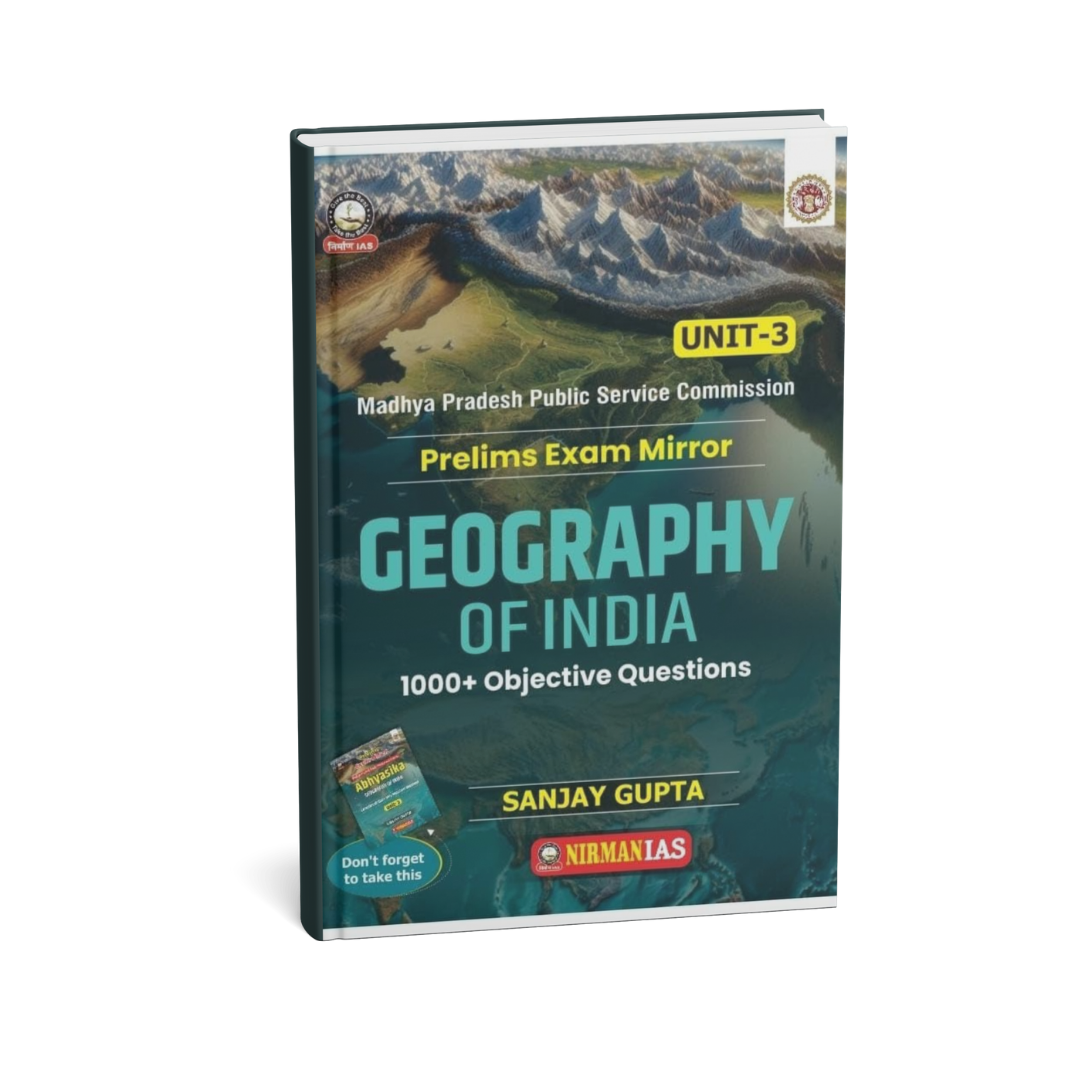Nirman IAS MPPSC Prelims Geography of India Unit-3 |(English Medium)