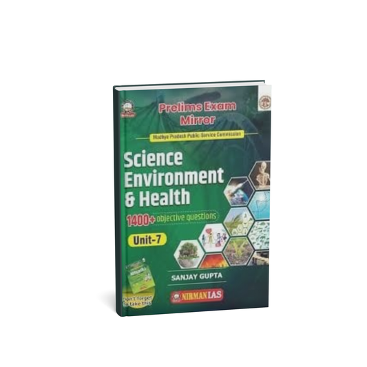 Nirman IAS Science Environment and Health Study Guide, Unit 7, 1400+ Objective Questions, MPPSC Prelims(English)