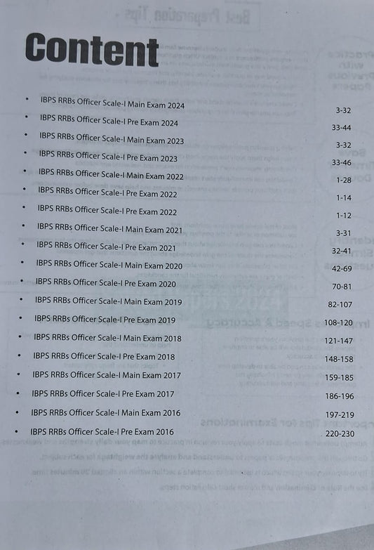 Arihant IBPS RRBS 2025 Officer Scale 1 CRP-XIV Pre & Mains Exam | English Medium