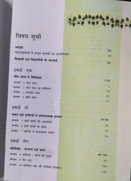 NCERT Jeev Vigyan – Class 11(Hindi Medium)